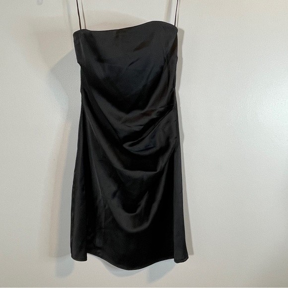 WAYF Kenny Strapless Black Dress Size Small - Picture 2 of 6